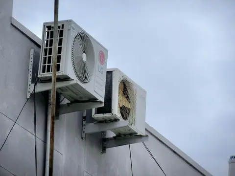 Wall-mounted outdoor units